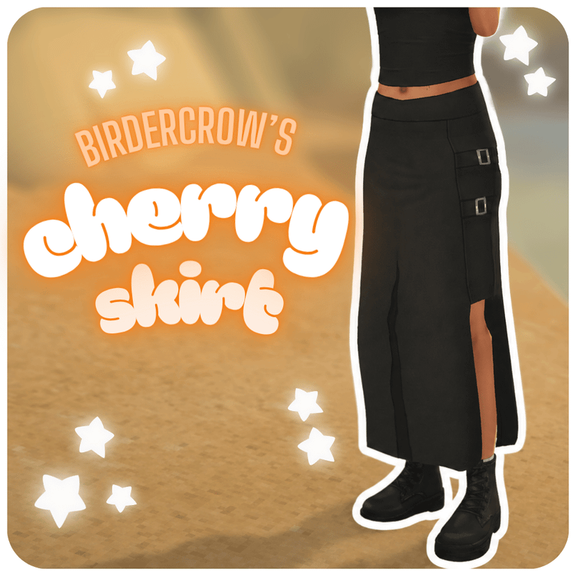[birdercrow] Cherry Skirt