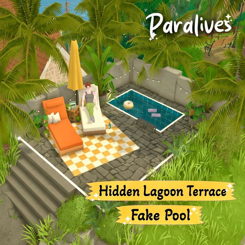 Hidden Lagoon Terrace | Fake Pool