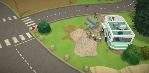 Teal Van House