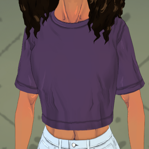 Boxy Shirt Cropped By Kismet