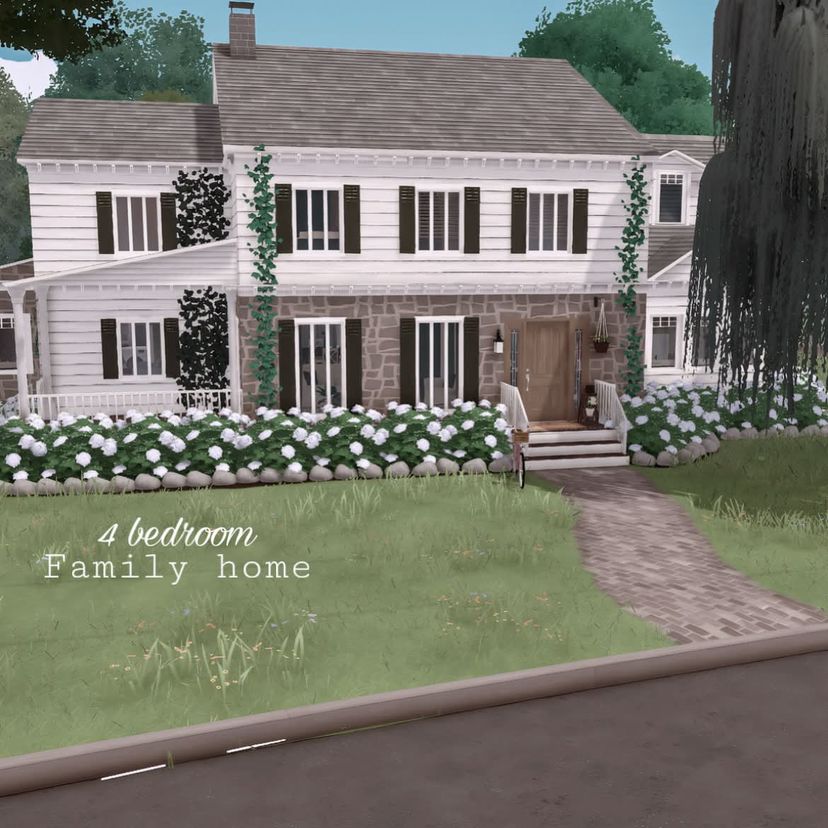 4 bedroom family house