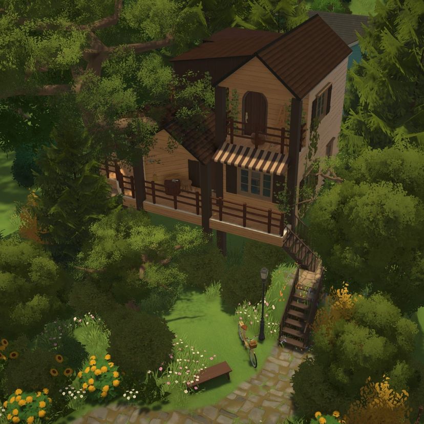 Tiny tree house