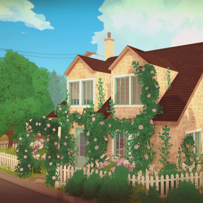 🌻 Flowering English Cottage