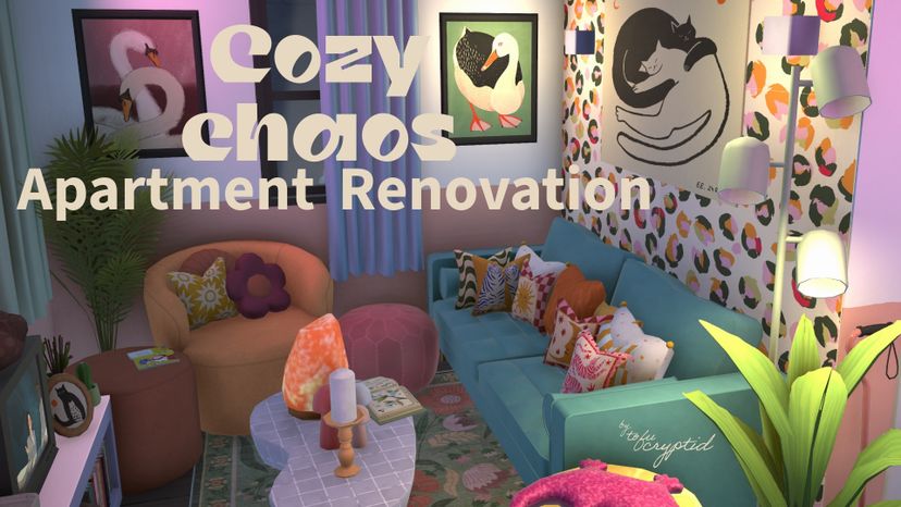 Cozy Chaos Apartment Renovation by TofuCryptid
