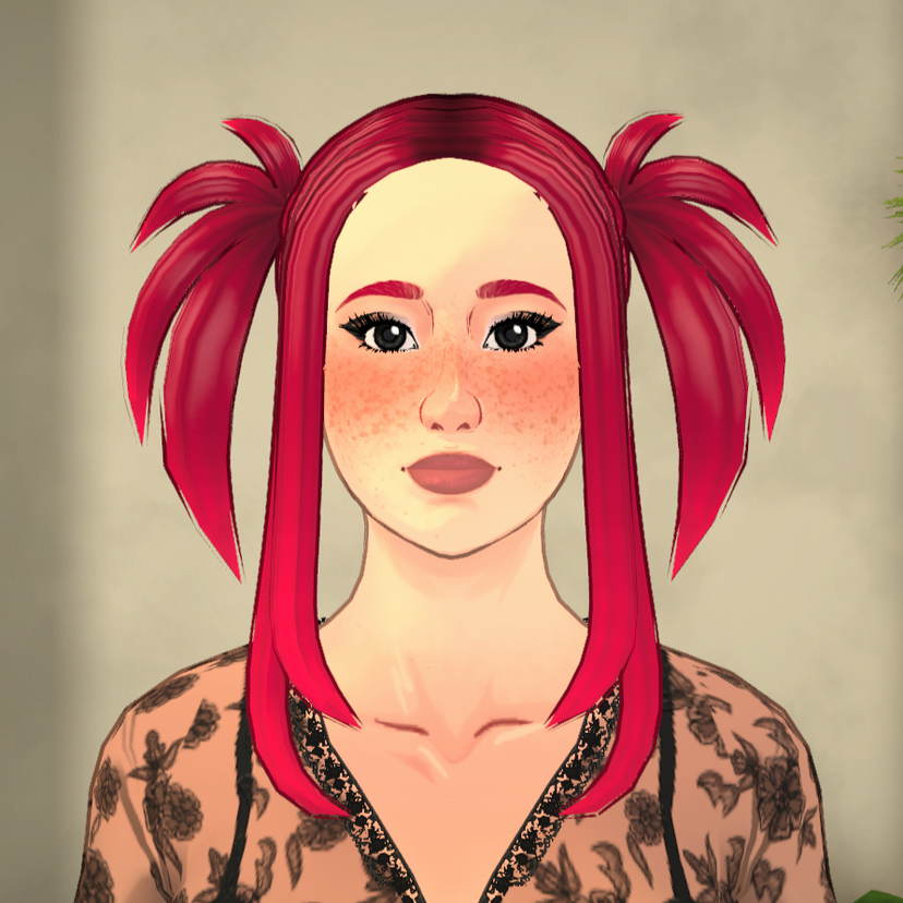 Rosie Spiky Twin Tails Hair