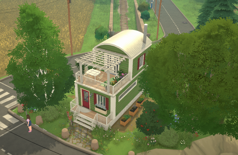 Boho Tiny Starter Home