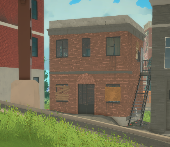 Run-Down Industrial Starter Appartment