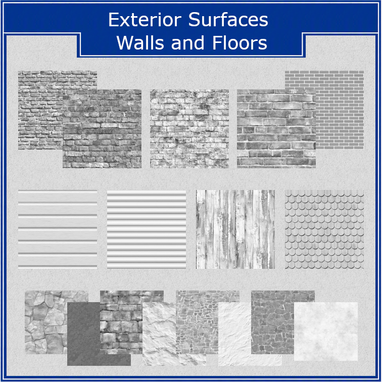 (tsteeltown) Exterior Surfaces Collection Part 1