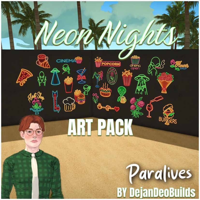 Neon Nights Art Pack