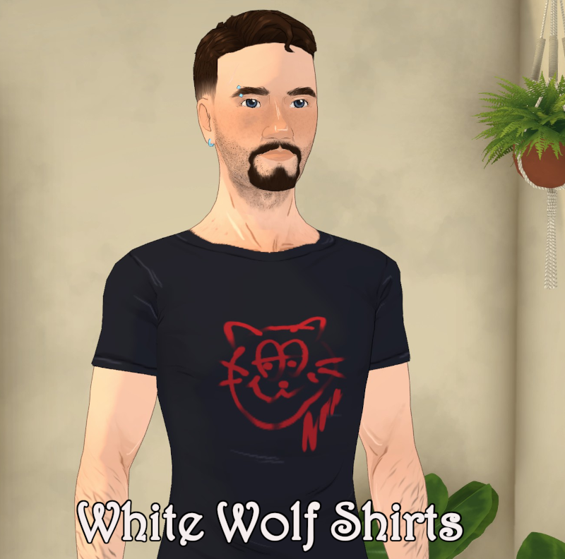 Graffiti Cat Shirt - Recolorable Shirt Decal