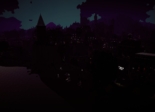 WIP - darker night for R2R realism