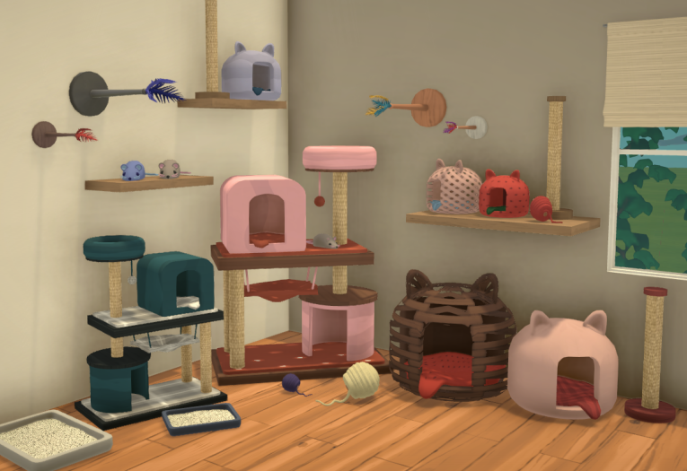 Pet Cat Decorations Pack