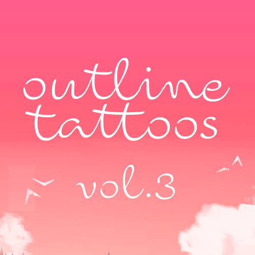Outline Tattoos Pack - Vol.3