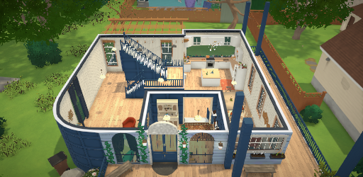 Modern Meets Farmhouse Blue