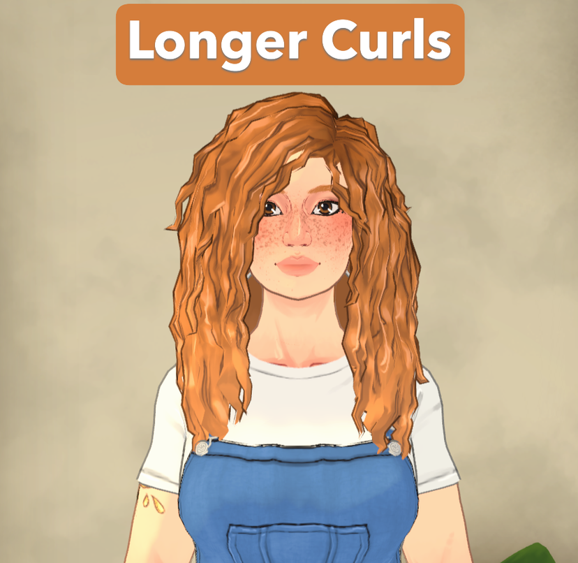 Longer Curls Hair