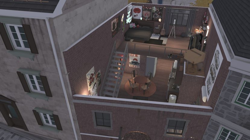 Industrial apartment