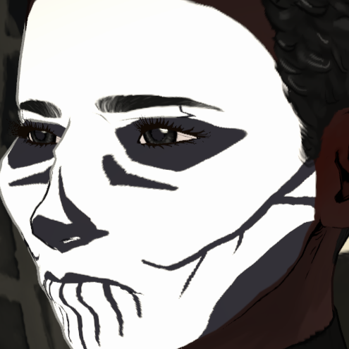 Ninth House Skull Paint