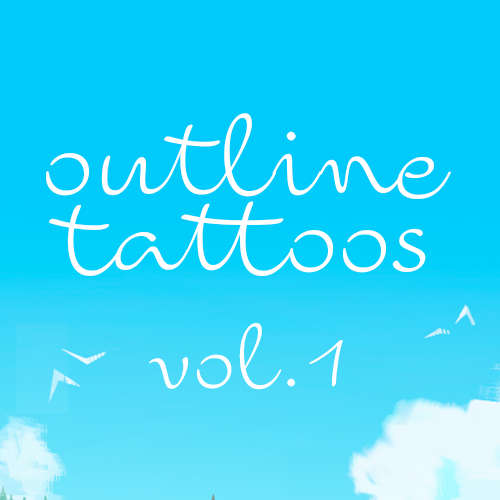 Outline Tattoos Pack - Vol.1