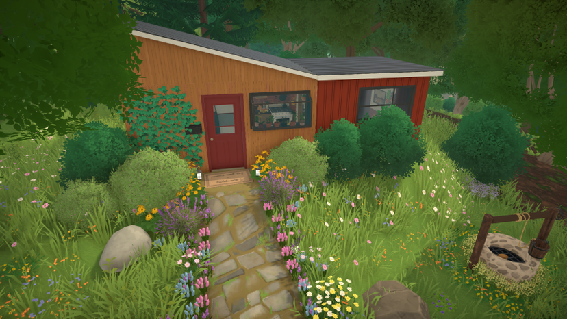 8x3 Challenge - Tiny Woodland Oasis