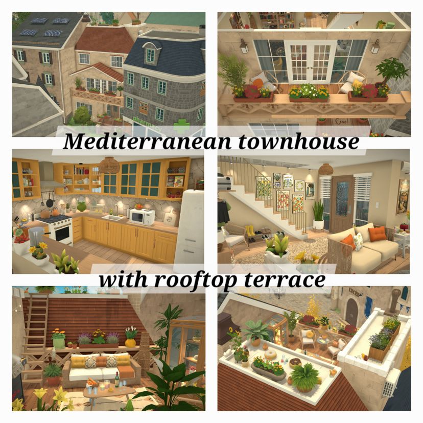 [FlaviaForesta] Mediterranean townhouse with rooftop terrace