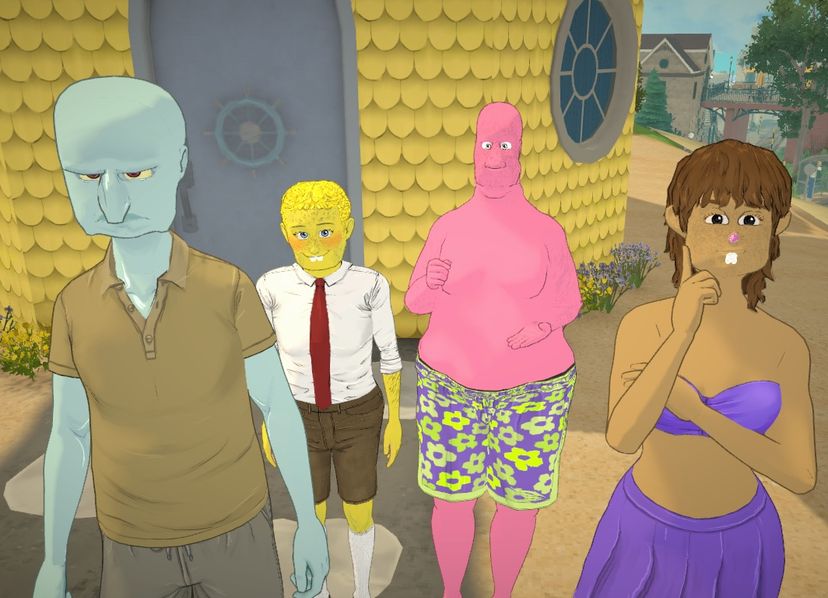 Spongebob (cursed edition)