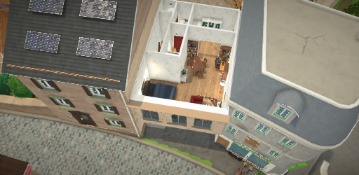 Dutch Townhouse student appartment in Den Haag