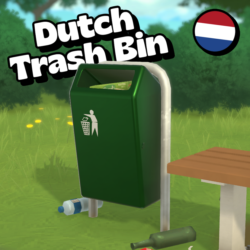 Dutch Trash Bin