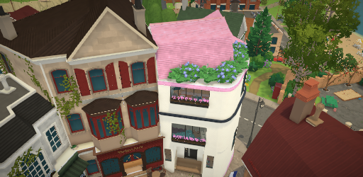 Pink French-style apartment
