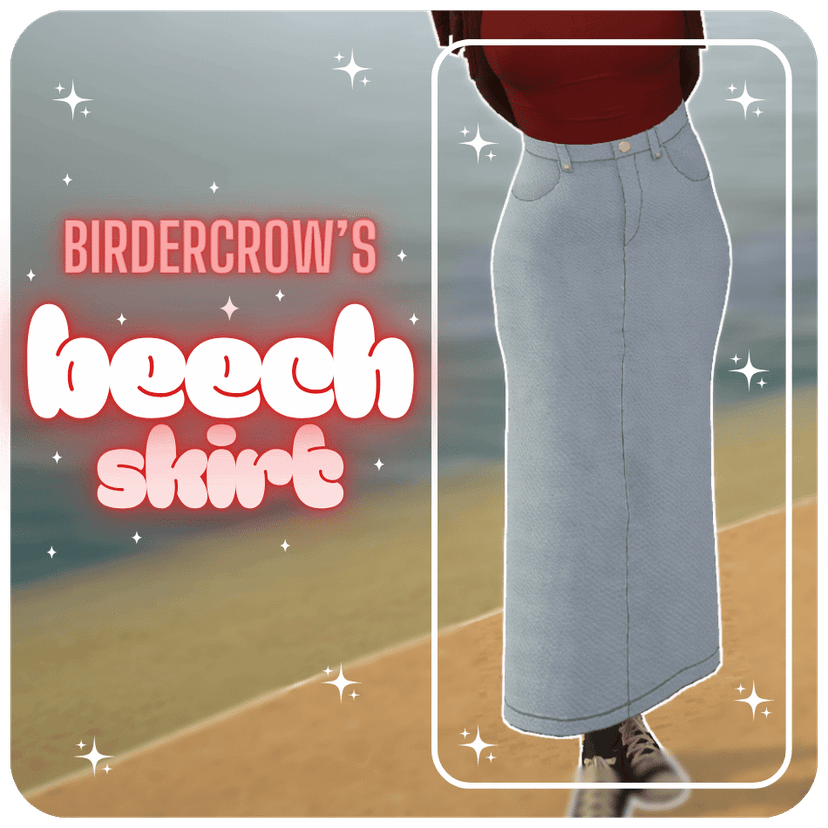 [birdercrow] Beech Skirt
