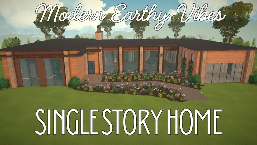 Modern Earthy Vibes Single Story