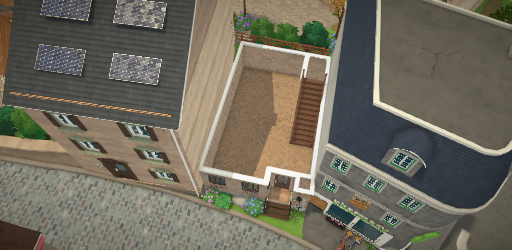 Tall Brownstone Flats