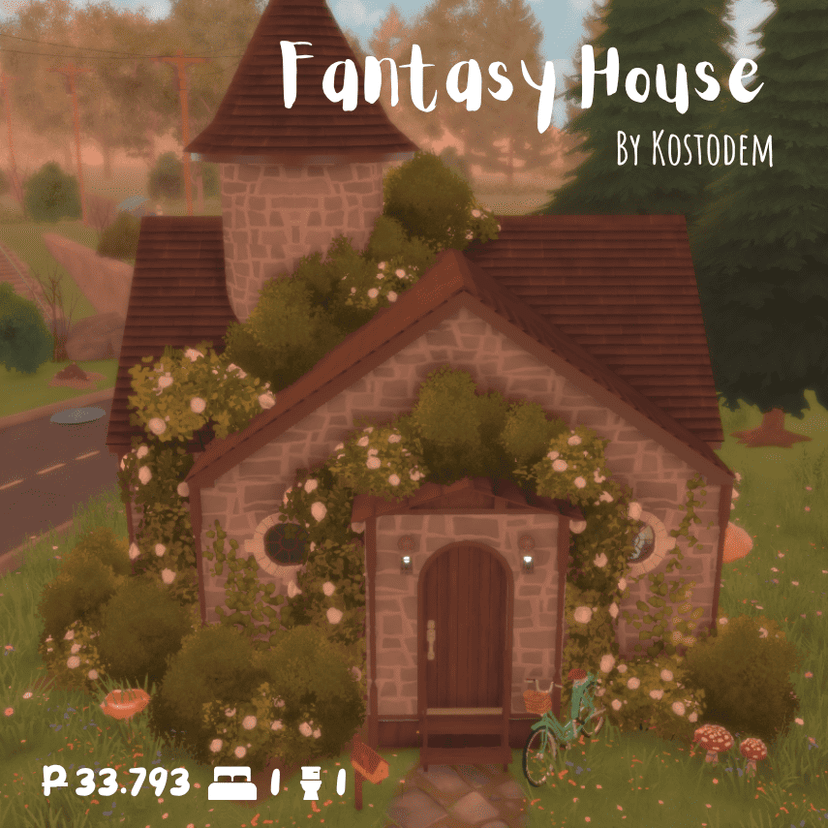 Fantasy House (With Basement!)