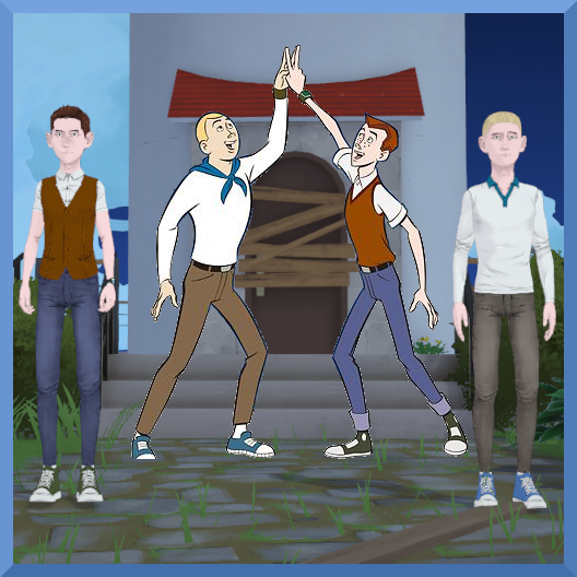 Hank & Dean Venture from The Venture Bros.