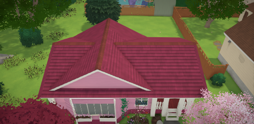 Pink Cute Single Home