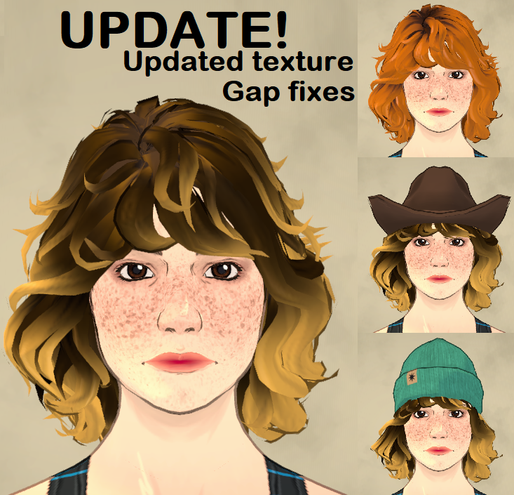 FluffyWavyMediumBangs Hair