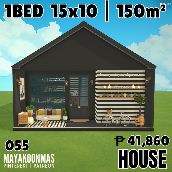 055 HOUSE 1BED 15X10