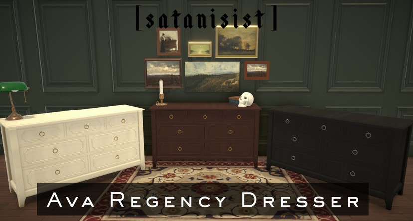 [satanisist] Ava Regency Dresser