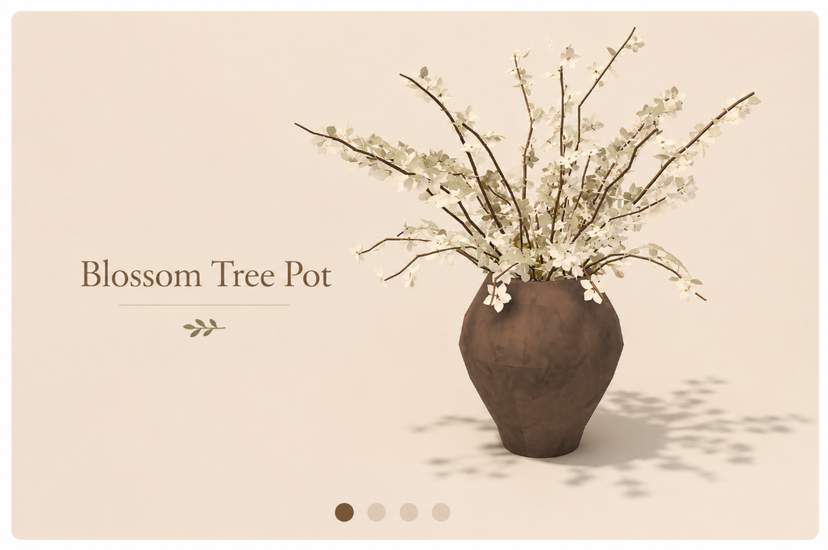 Blossom Tree Pot
