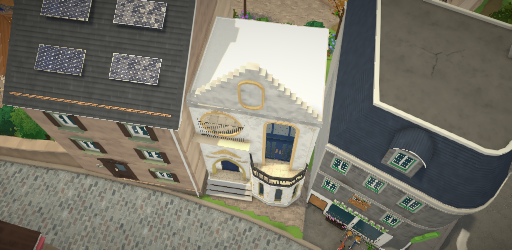 Art Nouveau Townhouse Shell