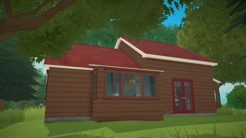Harry's cabin in the woods