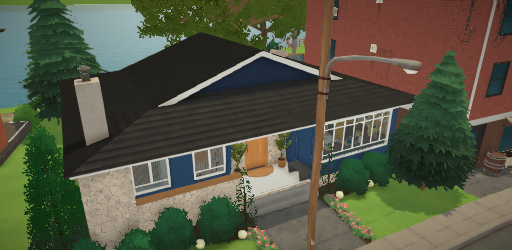 1bdroom Blue House