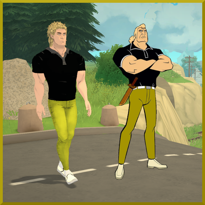 Brock Samson from The Venture Bros.