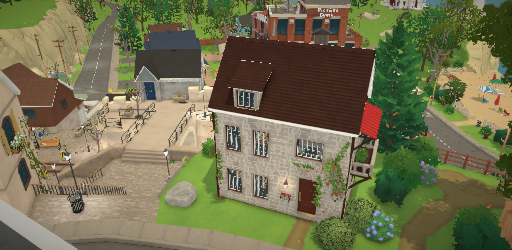 Stone Brick Traditional House