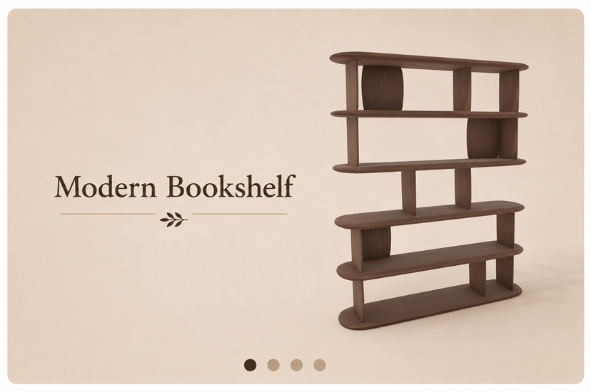 Modern Bookshelf