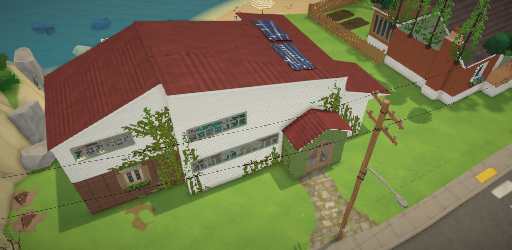 Family house with atelier