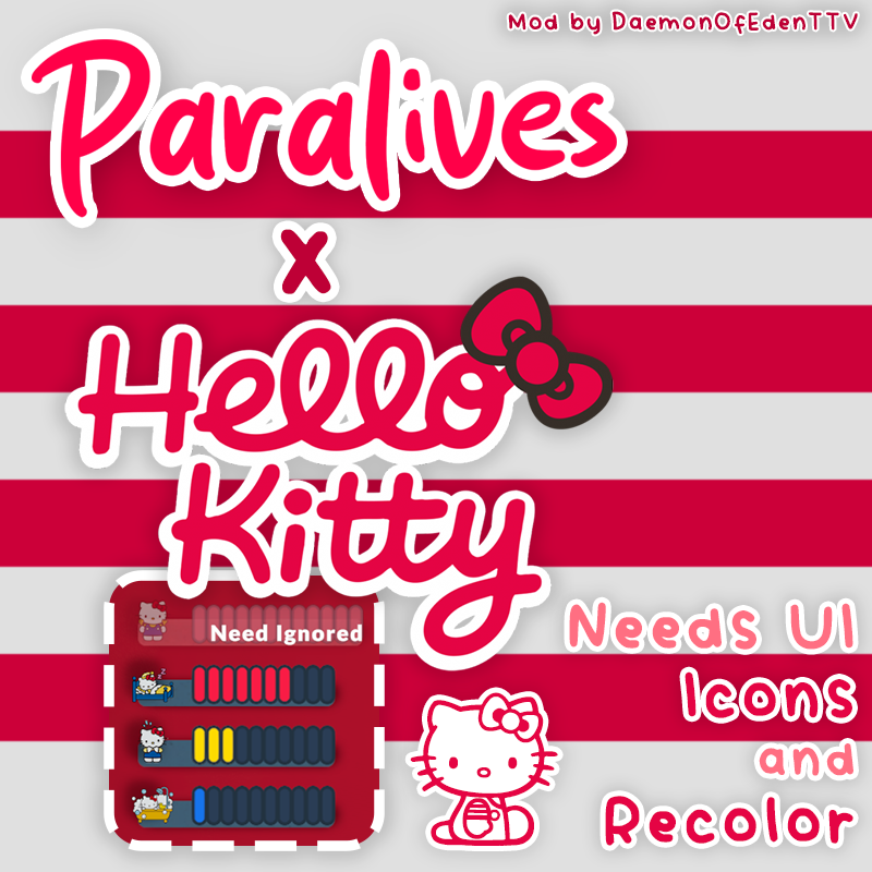Hello Kitty Classic Needs UI Icons and Recolor