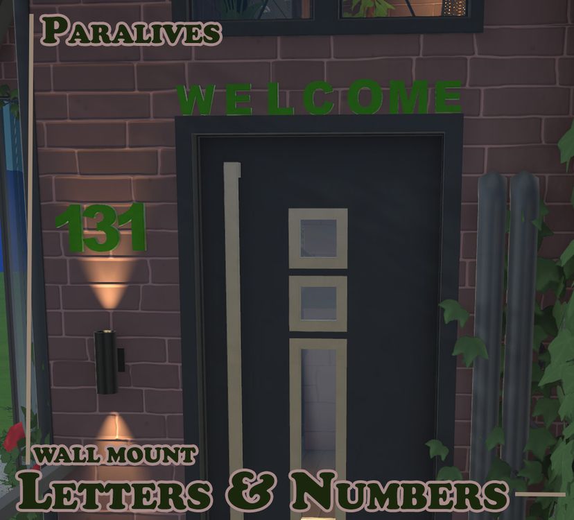Letters & Numbers
