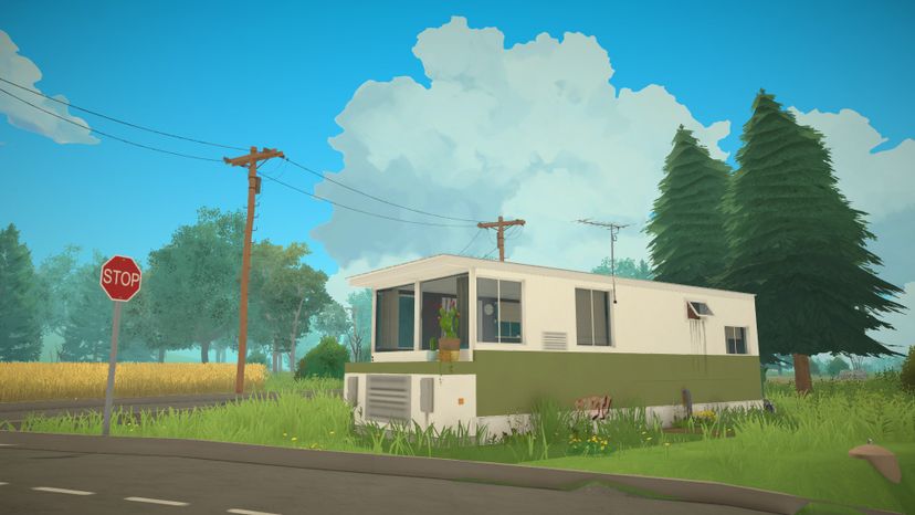 A Lived-In Marooned Motorhome