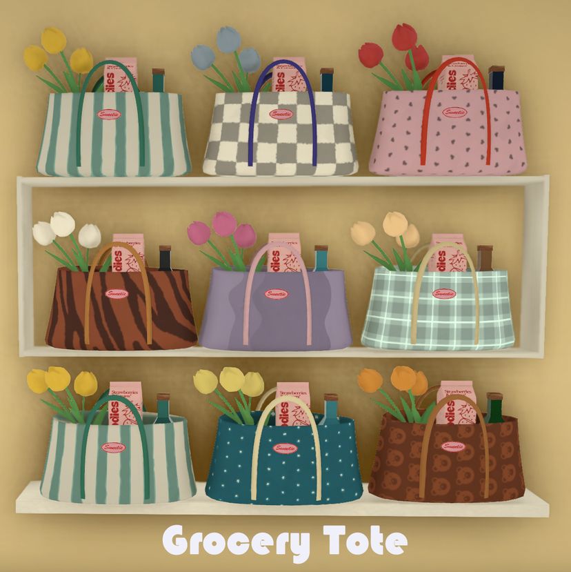 [Bear]Grocery Tote
