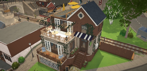 Train station cafe